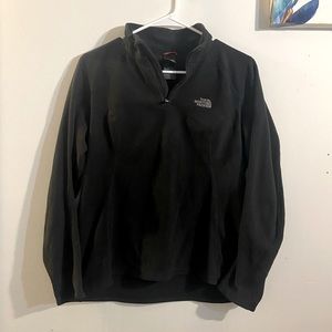 North Face fleece quarter zip